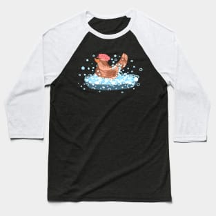 Early Bird Bubble Bath Baseball T-Shirt